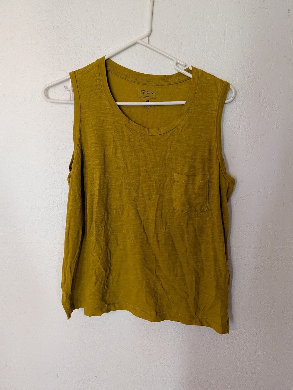 Madewell Scoop Neck Pocket Tank Size Xs Pre Owned